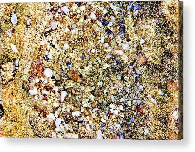 Sandstone Acrylic Print featuring the photograph Rocks In Sandstone by Miroslava Jurcik