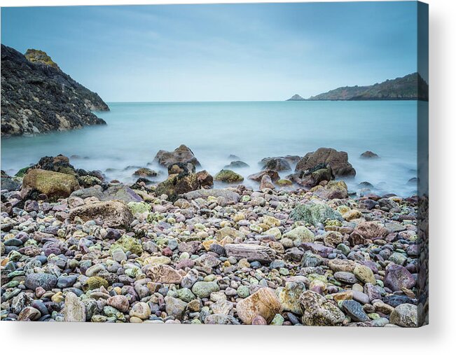 Beach Acrylic Print featuring the photograph Rocky Beach by James Billings