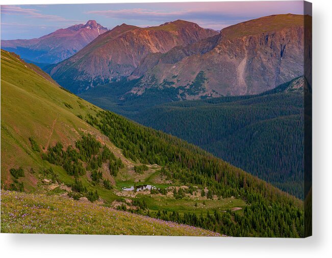 Rocky Mountain National Park Acrylic Print featuring the photograph Rocky Mountain Wilderness by Darren White