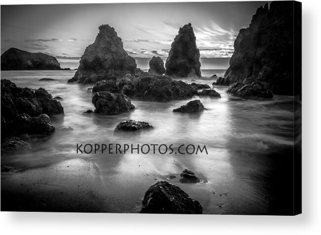 Beach Acrylic Print featuring the photograph Rodeo Beach by Janet Kopper