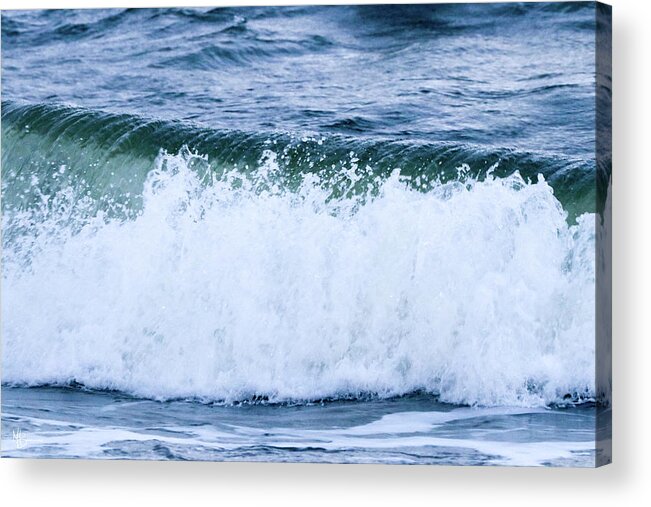 Ocean Acrylic Print featuring the photograph Rolled Over by Mary Anne Delgado