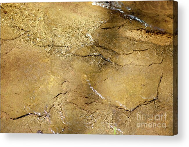 Running Water Acrylic Print featuring the photograph Running Water by Rich S