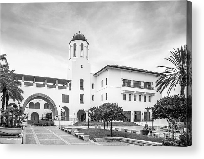 American Acrylic Print featuring the photograph San Diego State University Campus Center by University Icons