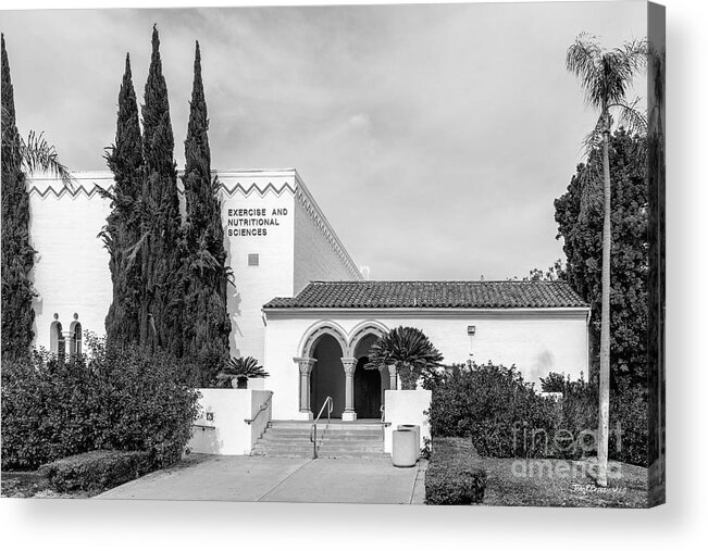 American Acrylic Print featuring the photograph San Diego State University Exercise and Nutritional Sciences by University Icons