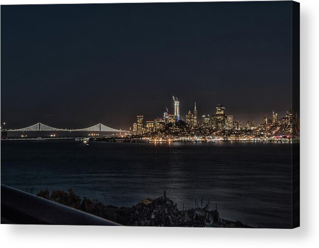 San Francisco Acrylic Print featuring the photograph San Francisco Night by Philip Rodgers