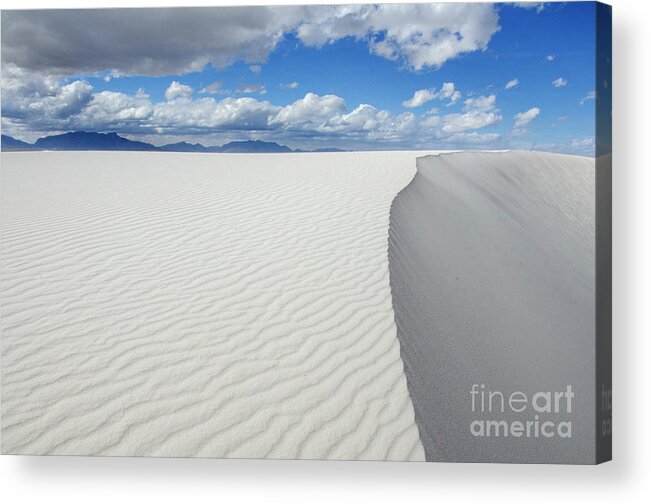 Sand Acrylic Print featuring the photograph Sand Dune Magic 5 by Bob Christopher