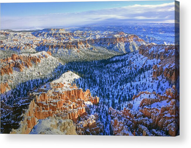 Bryce Canyon Acrylic Print featuring the photograph Scenic Bryce Point by Dan Myers