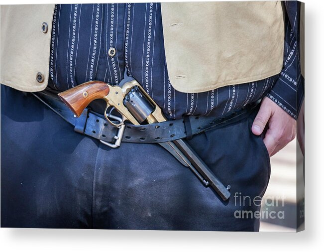 Fort Stanton Acrylic Print featuring the photograph Second Amendment by Jim West