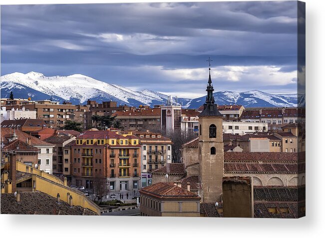 Segovia Acrylic Print featuring the photograph Segovia by Hernan Bua