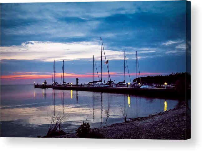 Landscape Acrylic Print featuring the photograph Twilight by Terry Ann Morris