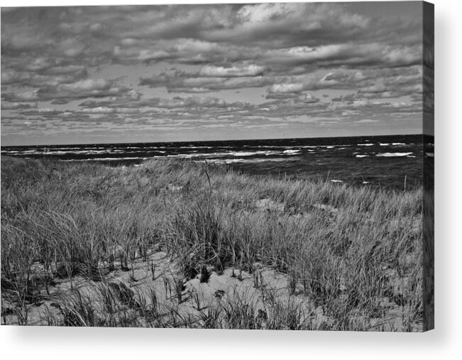 Dune Shack Acrylic Print featuring the photograph Shore Horizon by Marisa Geraghty Photography
