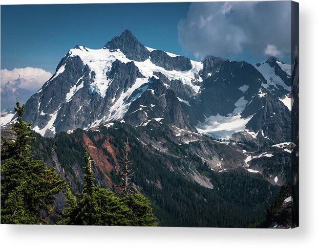 Mountain Acrylic Print featuring the photograph Shuksan Beauty by Chris McKenna