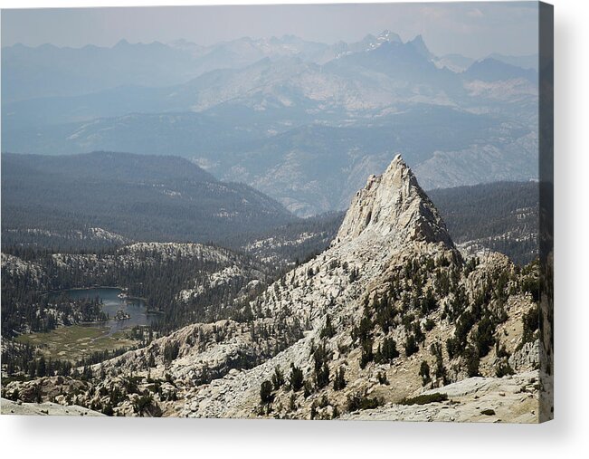 Sierra Nevada Mountains Acrylic Print featuring the photograph Mountain View by Diane Bohna
