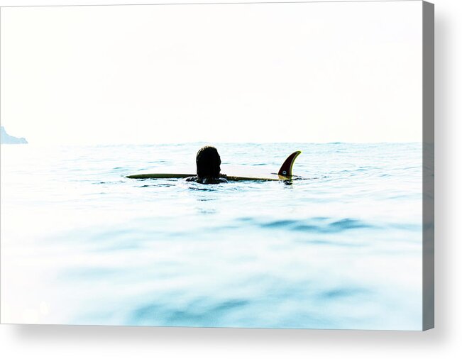 Surfing Acrylic Print featuring the photograph Single by Nik West