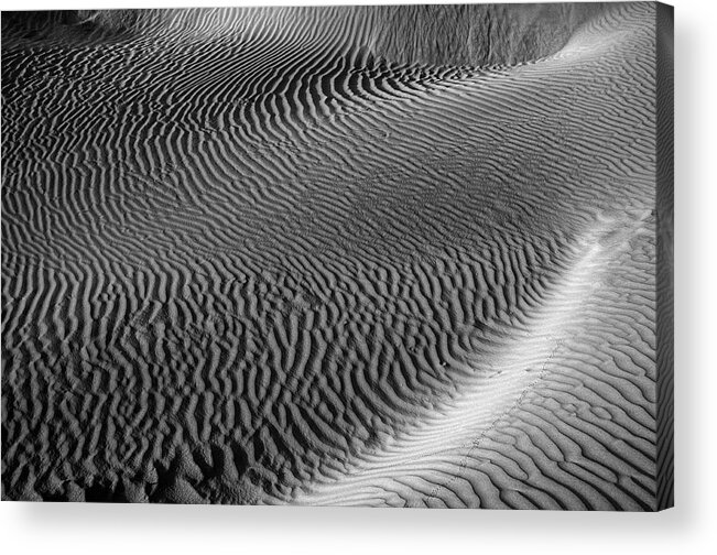 Corrugation Acrylic Print featuring the photograph SKN 1129 Corrugation by Sunil Kapadia