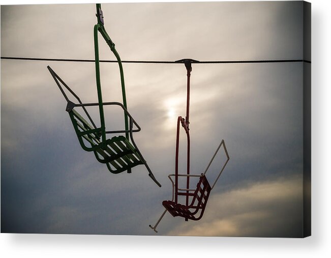 New Jersey Acrylic Print featuring the photograph Sky Ride by Kristopher Schoenleber