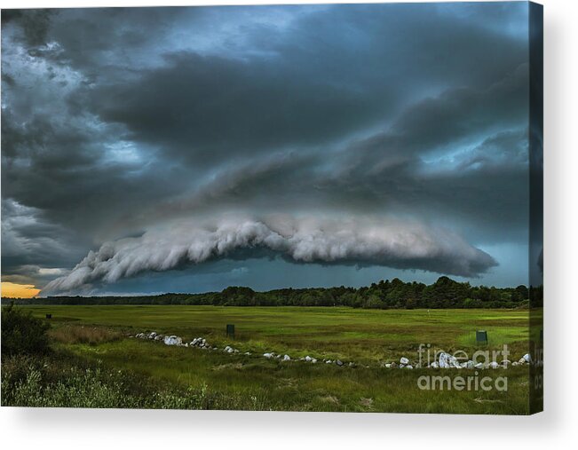 Clouds Acrylic Print featuring the photograph Skyfall by Joshua Blash