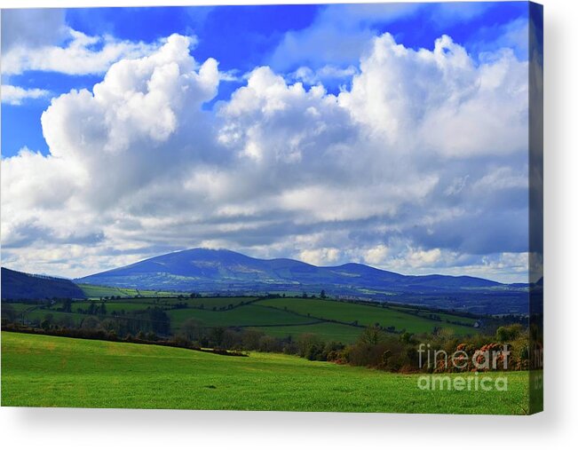 Scenery Acrylic Print featuring the photograph Slieve na Mban by Joe Cashin