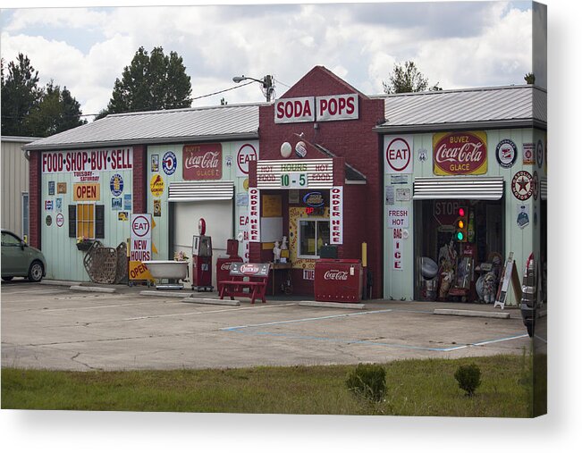 Photograph Acrylic Print featuring the photograph Soda Pops by Suzanne Gaff