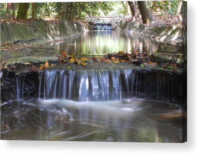Water Acrylic Print featuring the photograph Soothing Waters by Amy Fose