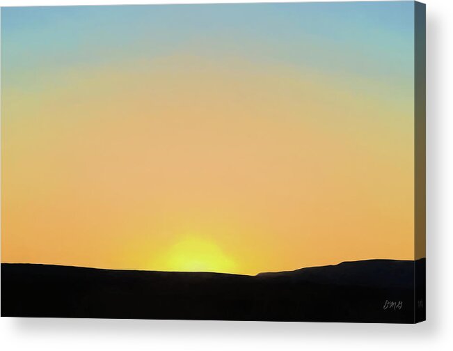 Southwest Acrylic Print featuring the photograph Southwestern Sunset by David Gordon