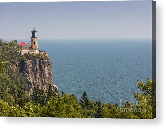 Split Rock Lighthouse Acrylic Print featuring the photograph Split Rock Lighthouse by Jim West