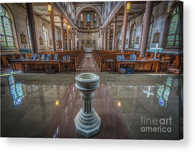 St. Peter's Church Acrylic Print featuring the photograph St. Peter's by Izet Kapetanovic