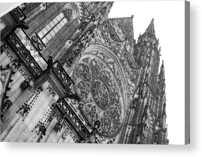 Europe Acrylic Print featuring the photograph St. Vitus Cathedral 1 by Matthew Wolf