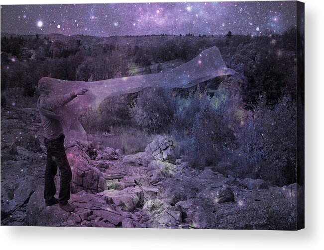 Stars Acrylic Print featuring the photograph Star Catcher by Jim Cook
