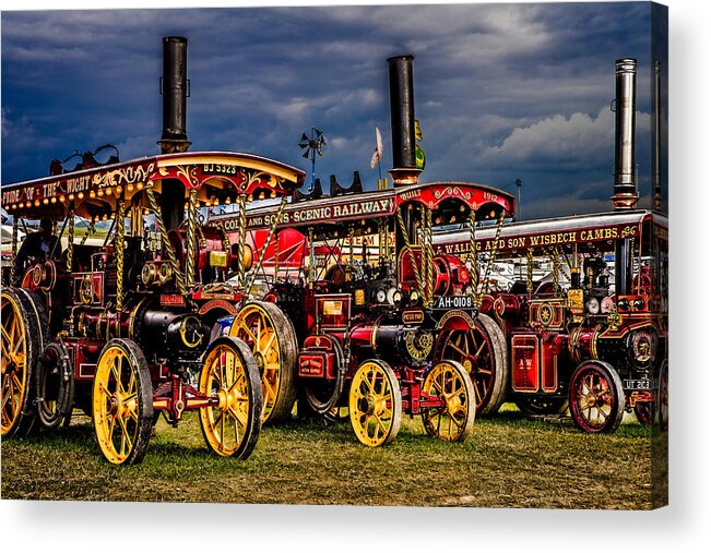 Steam Acrylic Print featuring the photograph Steam Power by Chris Lord