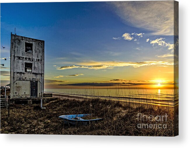 Surf City Acrylic Print featuring the photograph Still Standing by DJA Images