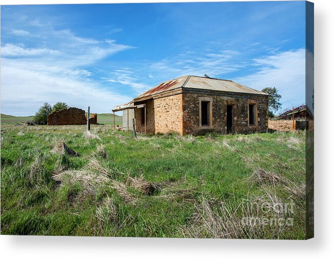 Stone Acrylic Print featuring the photograph Stone Cottage by Stuart Row