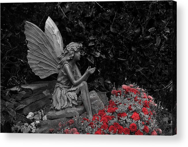 Hovind Acrylic Print featuring the photograph Stone Fairy by Scott Hovind