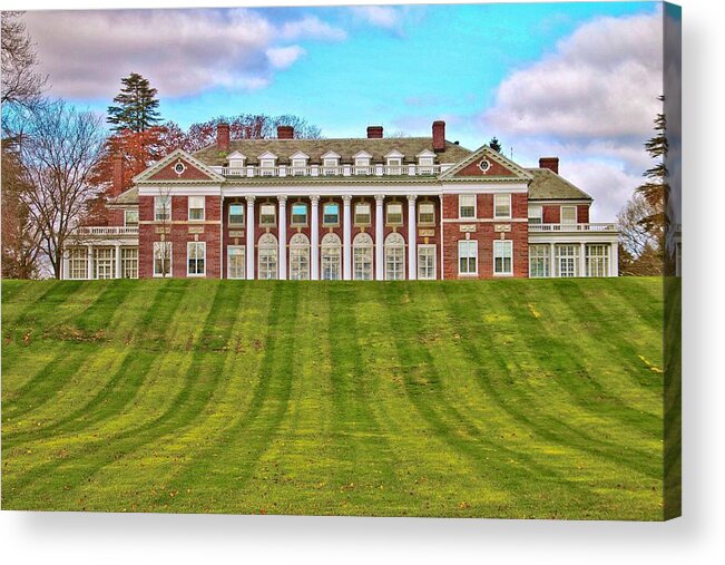 Stonehill College Acrylic Print featuring the photograph Stonehill College No 4 by Marisa Geraghty Photography