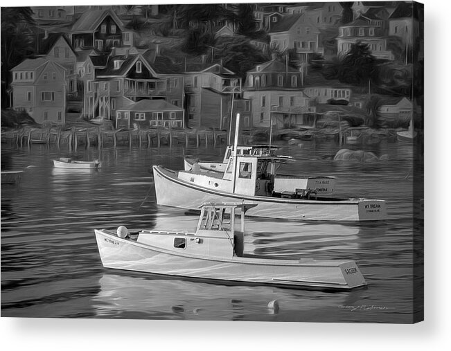 Stonington Acrylic Print featuring the photograph Stonington, Maine #1 by George Robinson