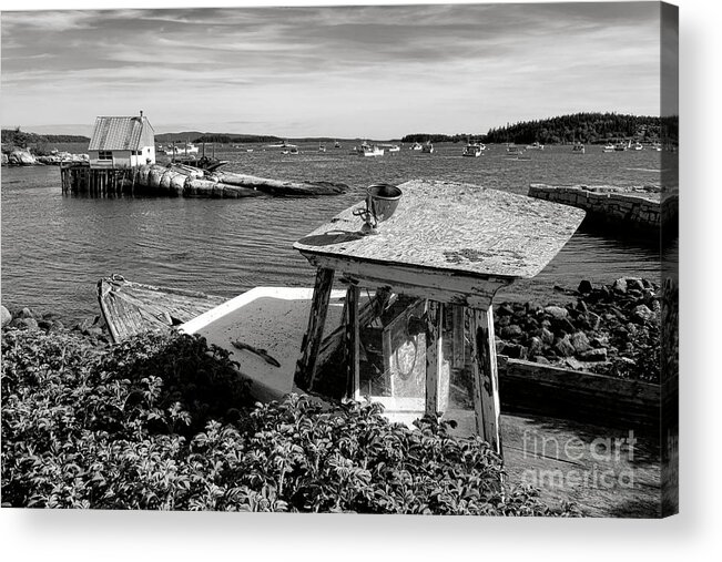 Stonington Acrylic Print featuring the photograph Stonington Memories by Olivier Le Queinec