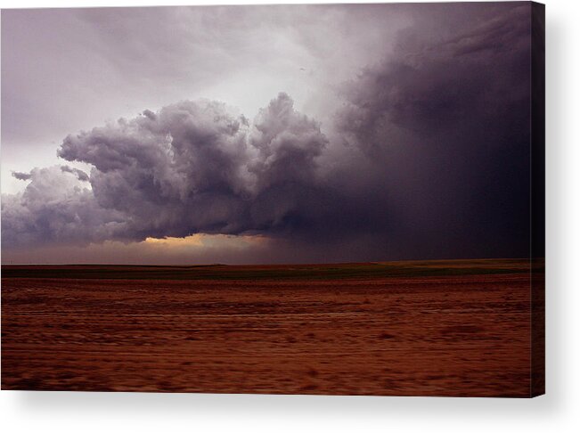 Storm Photos Acrylic Print featuring the photograph Storm Clouds Rolling In by Kami McKeon