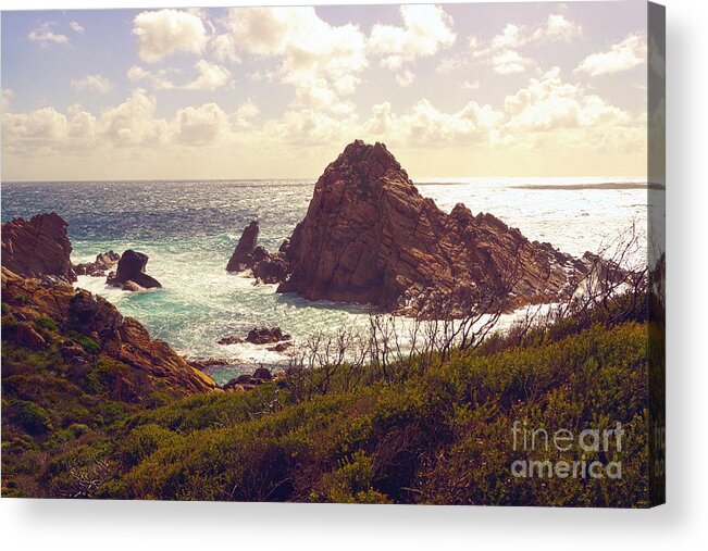 Look Out Acrylic Print featuring the photograph Sugarloaf Rock IX by Cassandra Buckley