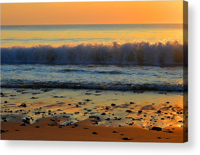 Ocean Acrylic Print featuring the photograph Summer Calm by Dianne Cowen Cape Cod Photography