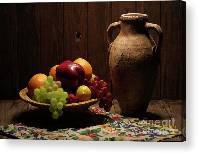 Fruit Acrylic Print featuring the photograph Summer Fruit by Dodie Ulery