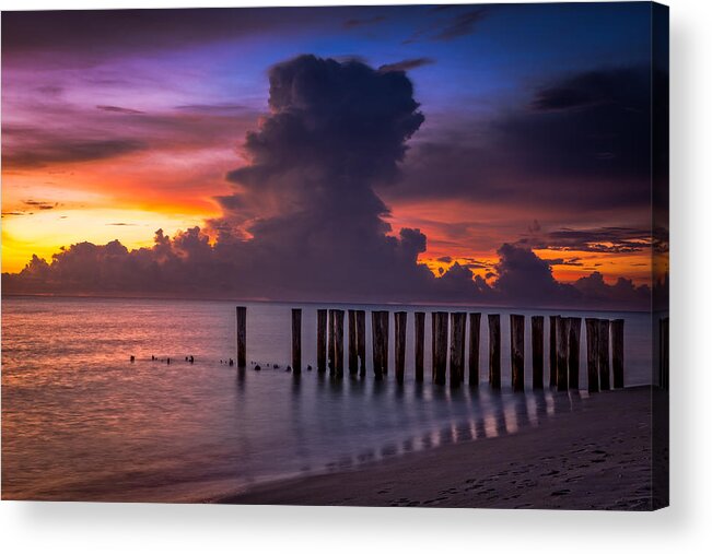 Boardwalk Acrylic Print featuring the photograph Summer Thunder by Nick Shirghio