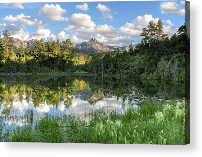 Landscape Acrylic Print featuring the photograph Sunday Afternoon by Angela Moyer