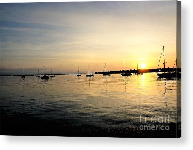 Sunrise Acrylic Print featuring the photograph Sunrise, St. Augustine by Merle Grenz