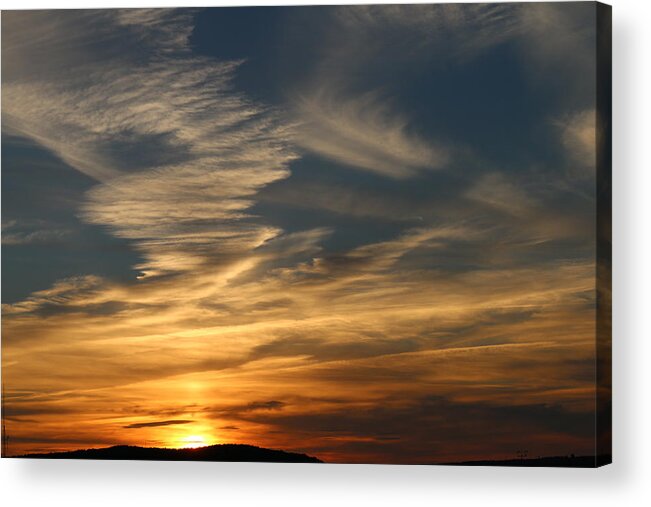 Bar Harbor Acrylic Print featuring the photograph Sunset In Bar Harbor by Living Color Photography Lorraine Lynch