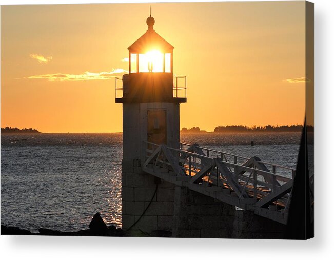 Sunset Acrylic Print featuring the photograph Sunset by Jewels Hamrick