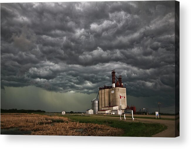 Clouds Acrylic Print featuring the photograph Swallowed by the Sky by Ryan Crouse