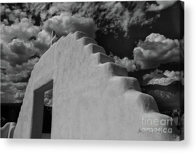 Sky Acrylic Print featuring the photograph Taos #3 by Jolynn Reed