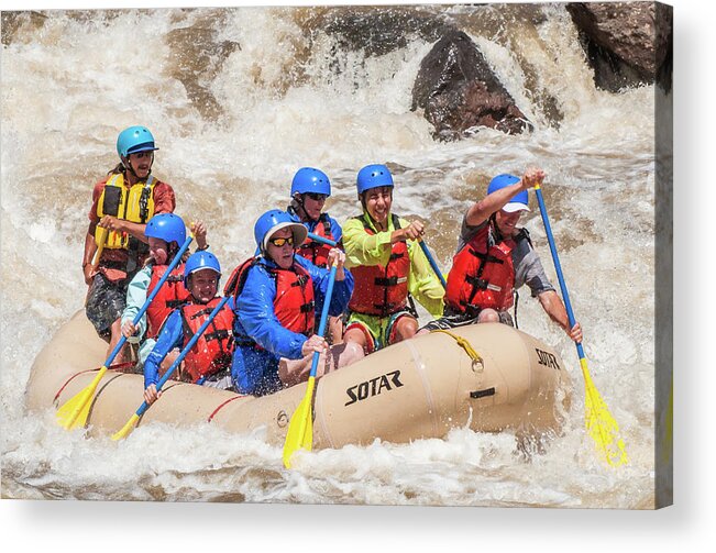 Whitewater Acrylic Print featuring the photograph Taos Box-June 7, 2016 #5 by Britt Runyon