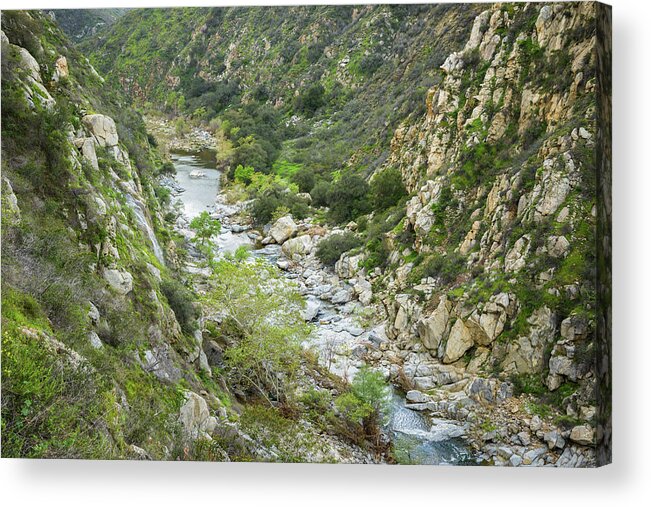 Temecula Acrylic Print featuring the photograph Temecula Canyon of the Santa Margarita River by Alexander Kunz
