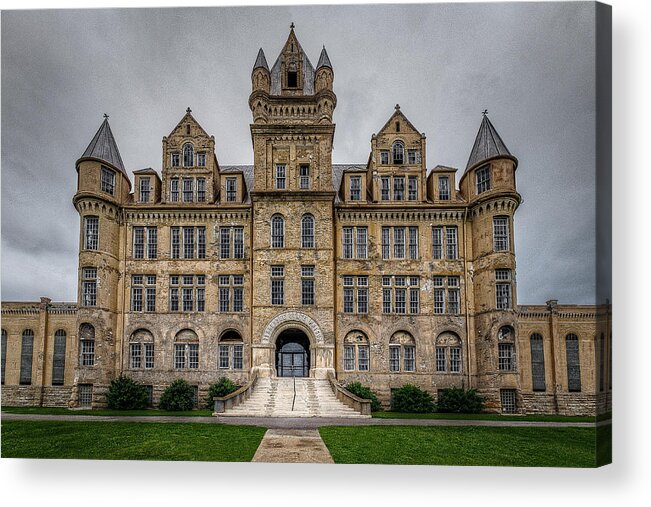 Penitentiary Acrylic Print featuring the photograph Tennessee State Penitentiary by Brett Engle